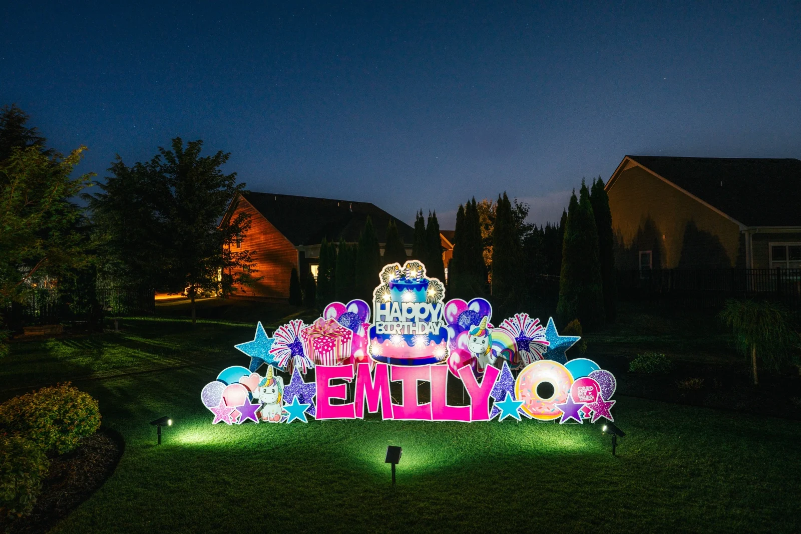 Shop Local Yard Display